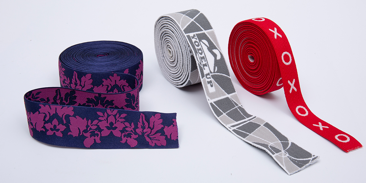 Jacquard elastica Webbing